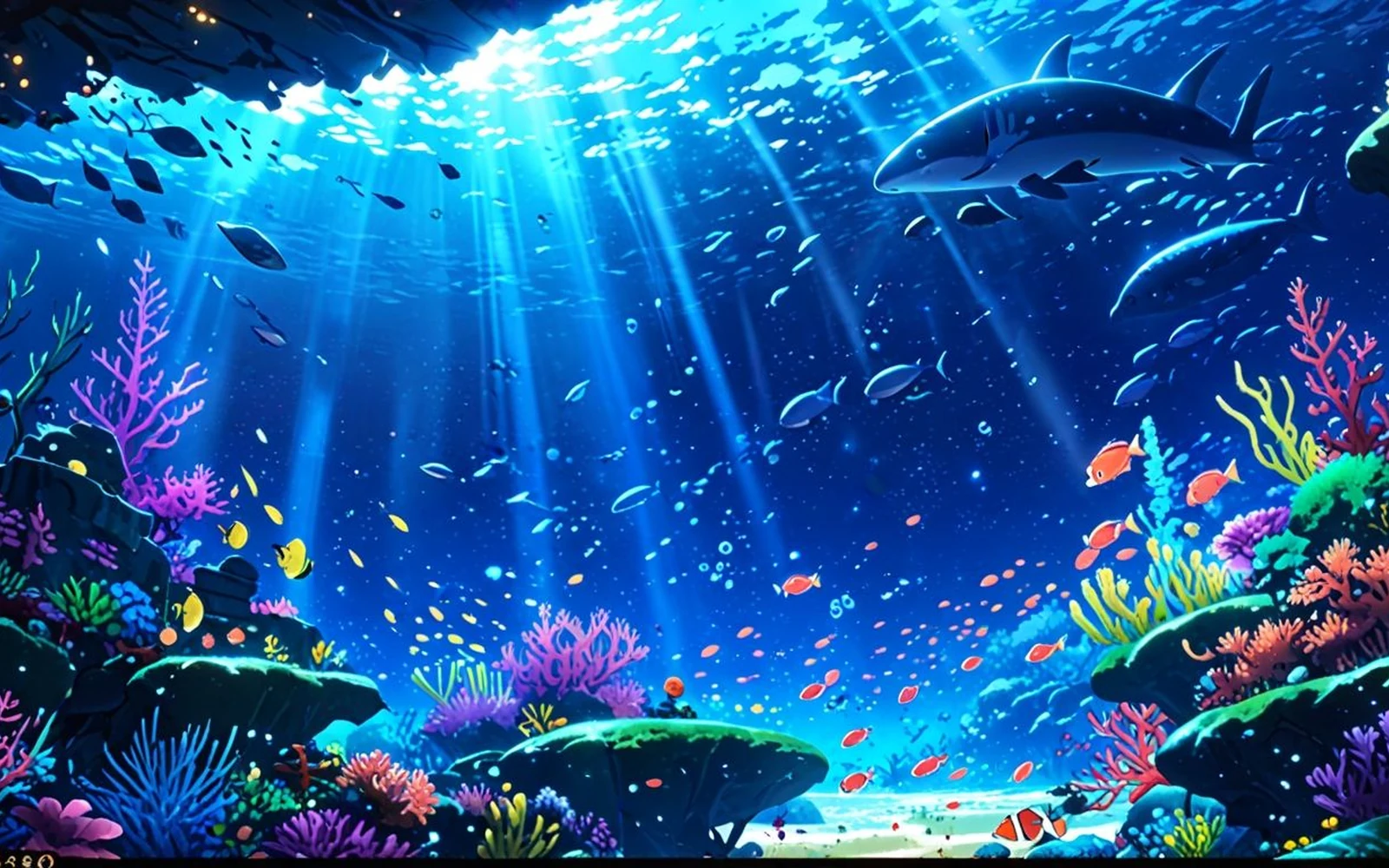 ภาพเกมยิงปลาของ mvp999 พร้อมเป้าหมายใต้น้ำบนหน้าจอ